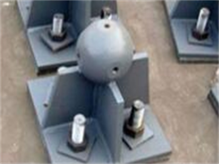 青岛螺栓球网架支座